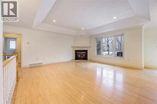 572 Valentina Street, Petrolia, ON - Indoor Photo Showing Living Room With Fireplace