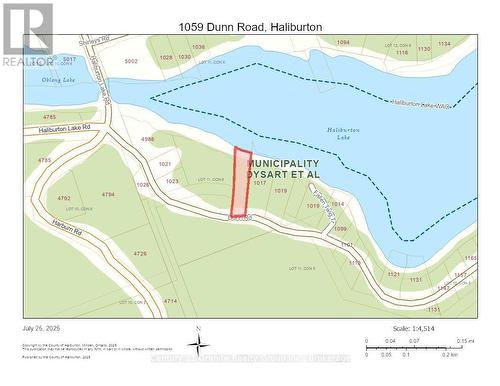 1059 Dunn Road, Dysart Et Al (Harburn), ON 