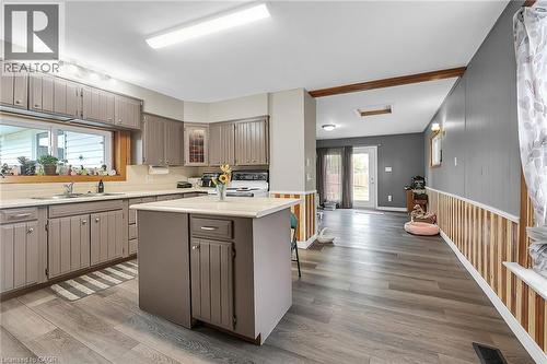 7 Greenock Street E, Port Dover, ON - Indoor Photo Showing Kitchen With Double Sink