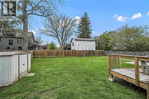 7 Greenock Street E, Port Dover, ON - Outdoor With Backyard
