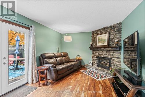 4 Meikle Drive, Augusta, ON - Indoor Photo Showing Living Room With Fireplace