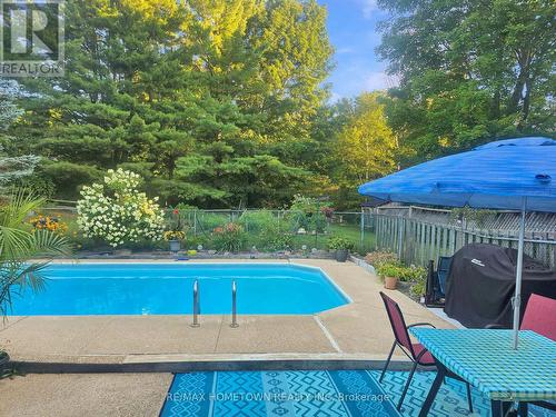 4 Meikle Drive, Augusta, ON - Outdoor With In Ground Pool With Backyard