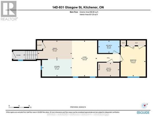 Floor Plan - 14D - 931 Glasgow Street, Kitchener, ON - Other