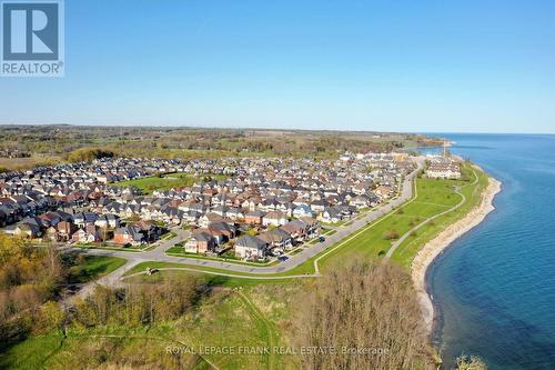 Overhead view of neighbourhood - 216 - 50 Lakebreeze Drive, Clarington (Newcastle), ON - Outdoor With Body Of Water With View