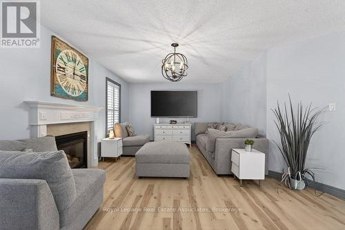 84 Loon Avenue, Barrie, ON - Indoor Photo Showing Living Room With Fireplace