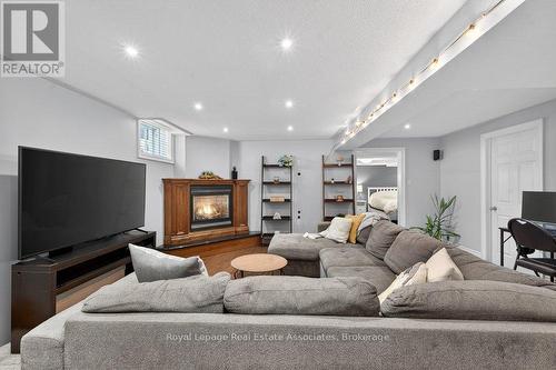 84 Loon Avenue, Barrie, ON - Indoor Photo Showing Living Room With Fireplace