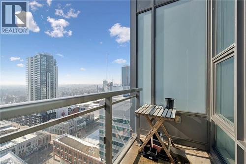 85 Duke Street Unit# 1707, Kitchener, ON - Outdoor With View