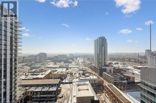 85 Duke Street Unit# 1707, Kitchener, ON - Outdoor With View