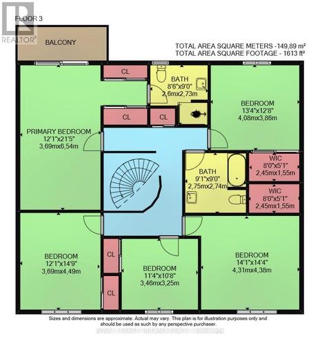 Second Level: Floor Plan - 126 Somerset Road, London South (South K), ON - Other
