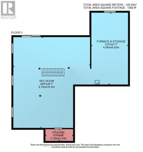 Lower Level: Floor Plan - 126 Somerset Road, London South (South K), ON - Other