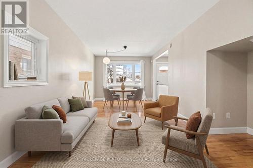 Virtually Staged Livingrm/Diningrm for Inspiration - 975 Sheridan Avenue, Ottawa, ON - Indoor Photo Showing Living Room