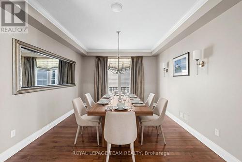 430 Kilmarnock Way, Ottawa, ON - Indoor Photo Showing Dining Room