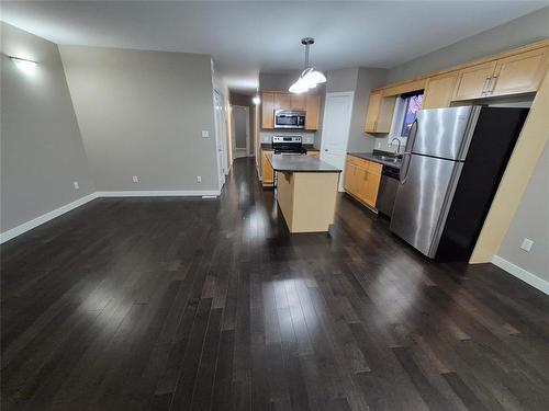 1 35 Lilac Place, Niverville, MB - Indoor Photo Showing Kitchen