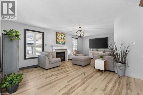 84 Loon Avenue, Barrie, ON - Indoor Photo Showing Living Room With Fireplace