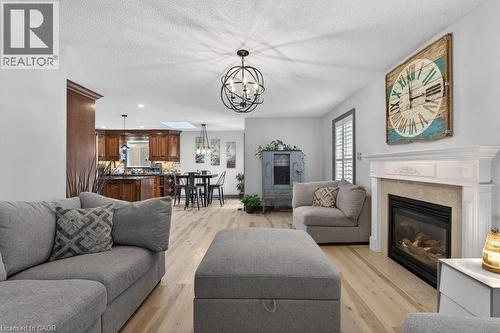 84 Loon Avenue, Barrie, ON - Indoor Photo Showing Living Room With Fireplace