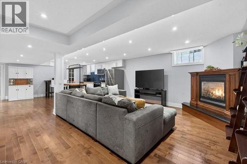 84 Loon Avenue, Barrie, ON - Indoor Photo Showing Living Room With Fireplace