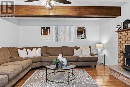 1821 Parkwood Circle, Peterborough (Monaghan Ward 2), ON - Indoor Photo Showing Living Room With Fireplace