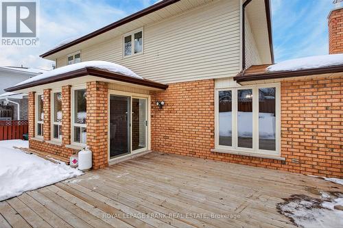 1821 Parkwood Circle, Peterborough (Monaghan Ward 2), ON - Outdoor With Deck Patio Veranda With Exterior