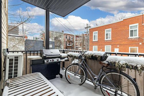 Balcon - 202-3561 Rue De Rouen, Montréal (Mercier/Hochelaga-Maisonneuve), QC - Outdoor With Exterior