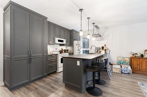 Cuisine - 202-3561 Rue De Rouen, Montréal (Mercier/Hochelaga-Maisonneuve), QC - Indoor Photo Showing Kitchen