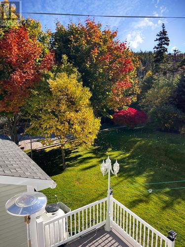 Fully Landscaped Back Yard - 3 Topsail Heights, Conception Bay South, NL - Outdoor With Deck Patio Veranda