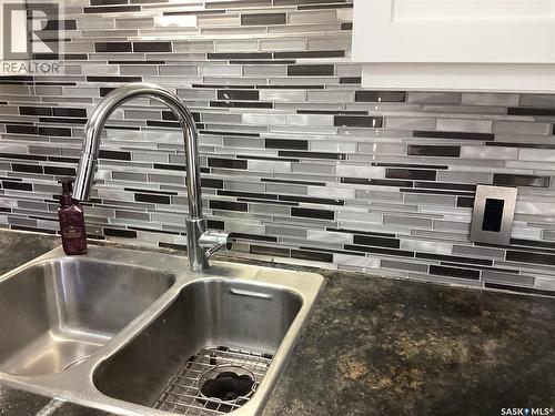 3709 Caen Avenue, Regina, SK - Indoor Photo Showing Kitchen With Double Sink