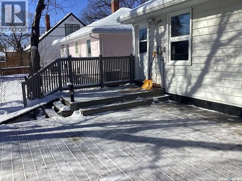 3709 Caen Avenue, Regina, SK - Outdoor With Deck Patio Veranda