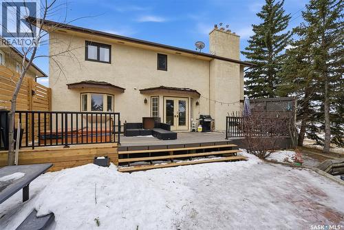 2402 Truesdale Drive, Regina, SK - Outdoor With Deck Patio Veranda