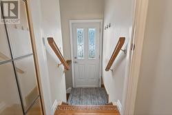 Side entry  access to lower level ( inlaw?) - 