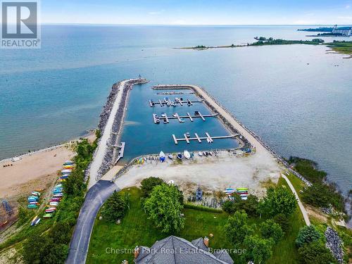 Private marina for all your water sports - 1001 - 24 Ramblings Way, Collingwood, ON - Outdoor With Body Of Water With View