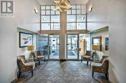 Front lobby & waiting area in the Tower - 1001 - 24 Ramblings Way, Collingwood, ON - Indoor Photo Showing Other Room