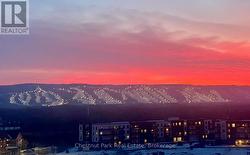 Sunset view of the ski hills March 4/26 from unit - 