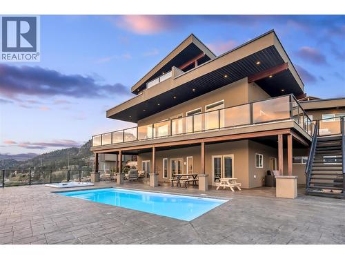 174 Vintage Boulevard, Okanagan Falls, BC - Outdoor With In Ground Pool With Deck Patio Veranda