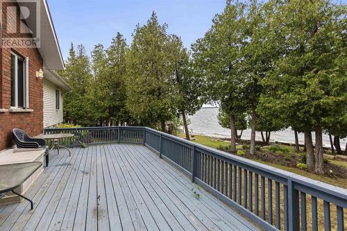 3804 Hamilton Dr, Hilton Beach, ON - Outdoor With Deck Patio Veranda With Exterior