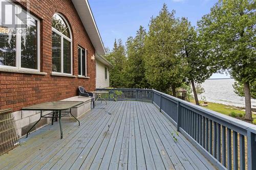 3804 Hamilton Dr, Hilton Beach, ON - Outdoor With Deck Patio Veranda With Exterior