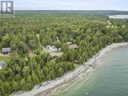 3804 Hamilton Dr, Hilton Beach, ON - Outdoor With Body Of Water With View