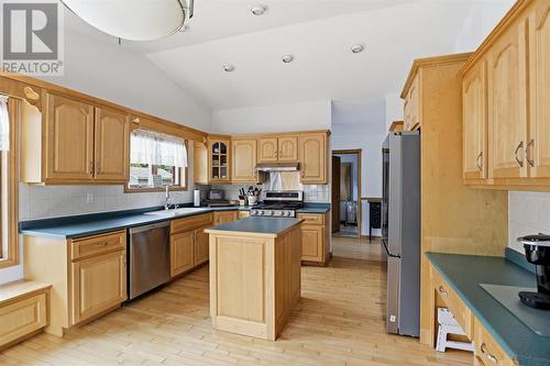 3804 Hamilton Dr, Hilton Beach, ON - Indoor Photo Showing Kitchen