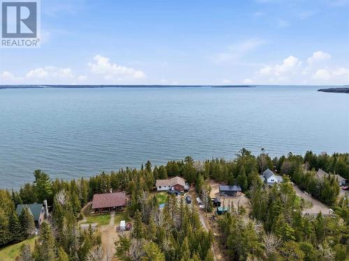 3804 Hamilton Dr, Hilton Beach, ON - Outdoor With Body Of Water With View