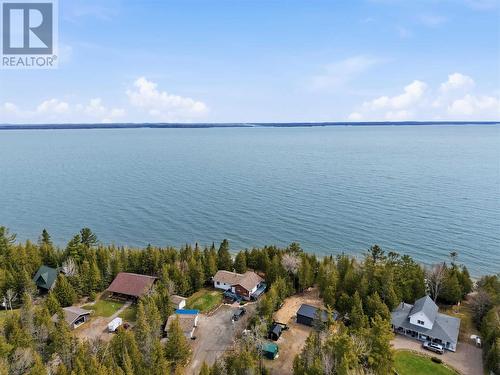3804 Hamilton Dr, Hilton Beach, ON - Outdoor With Body Of Water With View