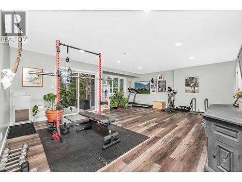 2741 Golf Course Drive, Blind Bay, BC - Indoor Photo Showing Gym Room
