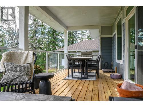 2741 Golf Course Drive, Blind Bay, BC - Outdoor With Deck Patio Veranda With Exterior