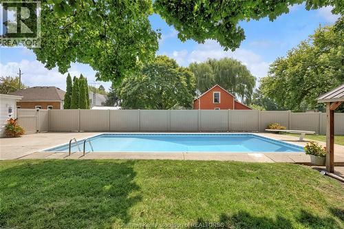 950 North Street, Dresden, ON - Outdoor With In Ground Pool With Backyard