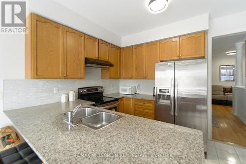 12 Gaudi Road, Toronto, ON - Indoor Photo Showing Kitchen With Stainless Steel Kitchen With Double Sink