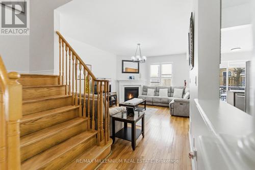 12 Gaudi Road, Toronto, ON - Indoor With Fireplace