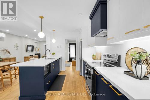 13 Springdale Boulevard, Toronto, ON - Indoor Photo Showing Kitchen With Upgraded Kitchen