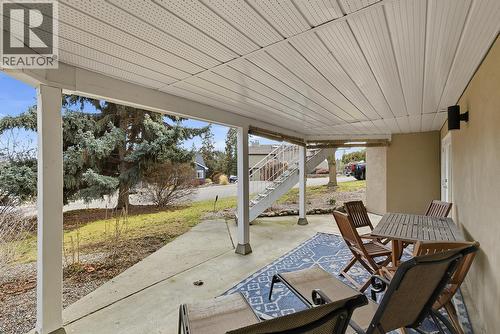 Backyard & Patio - 745 Cassiar Crescent, Kelowna, BC - Outdoor With Deck Patio Veranda