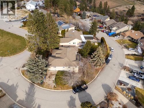 Aerial View of Home - 745 Cassiar Crescent, Kelowna, BC - Outdoor With View