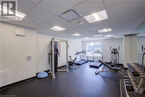 243 Northfield Drive E Unit# 208, Waterloo, ON - Indoor Photo Showing Gym Room