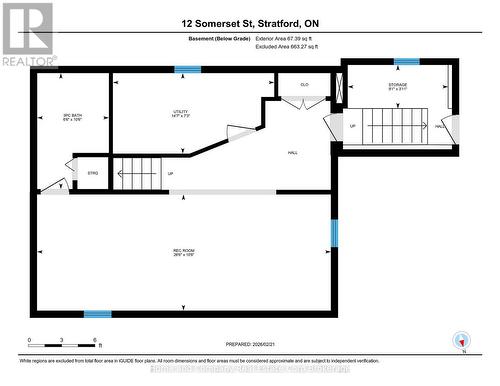 Floor Plans - 12 Somerset Street, Stratford, ON - Other
