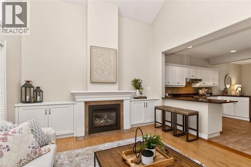 2016 Thelma Avenue, Sarnia, ON - Indoor Photo Showing Living Room With Fireplace